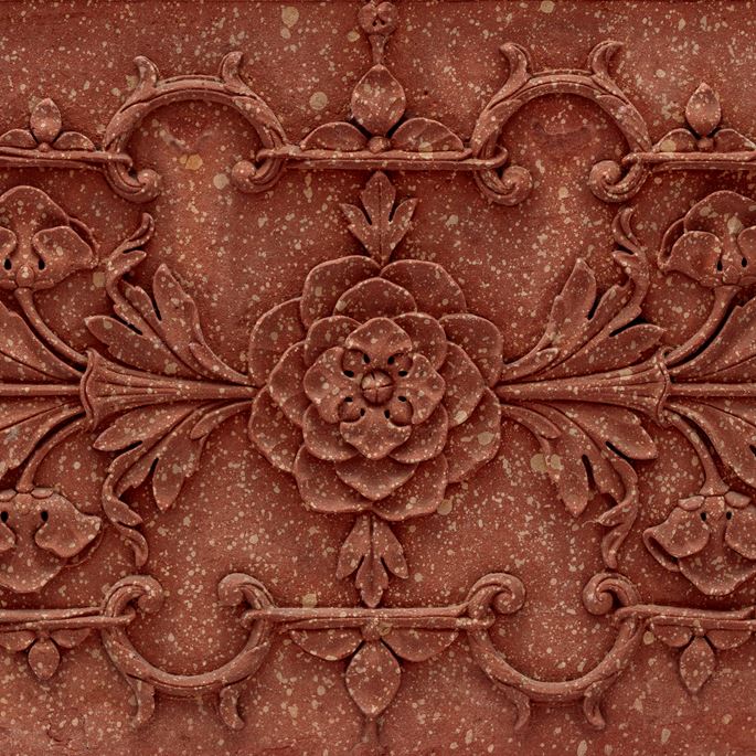 A Mughal Red Sandstone Panel | MasterArt